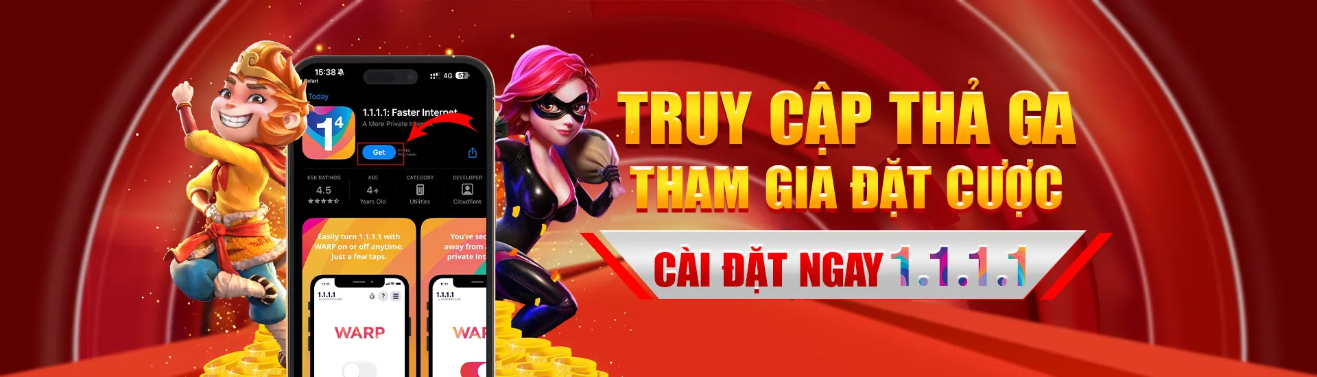 truy cập thả ga